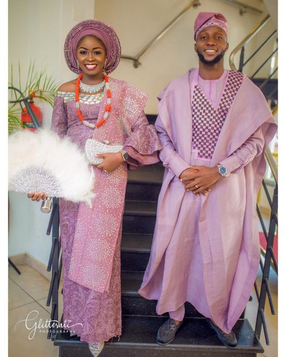 Beautiful Nigerian Traditional Wedding Asoebi Styles - isishweshwe