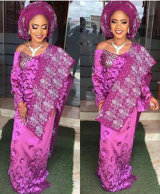 Stunning Wedding Aso Ebi Styles For You - isishweshwe