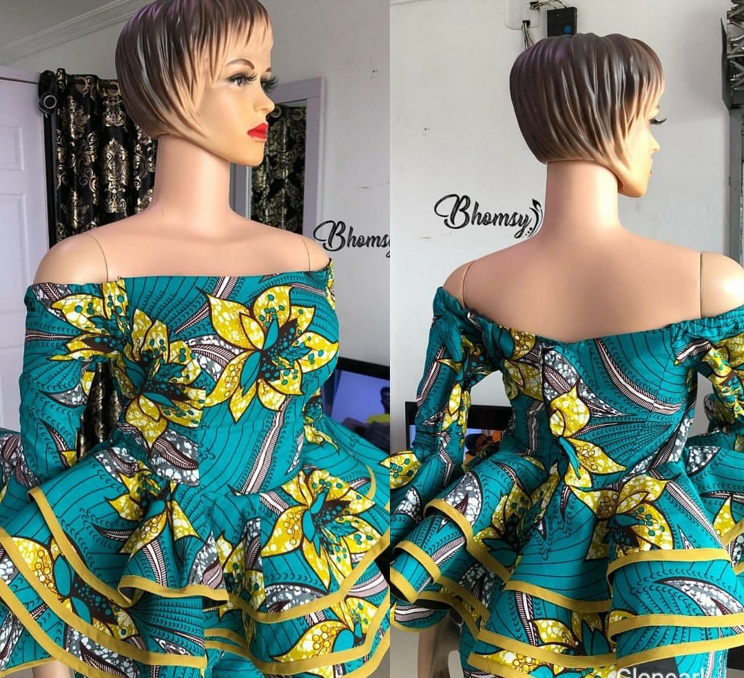 Gorgeous Ankara Blouse Styles in Stunning look, You Will Love - isishweshwe