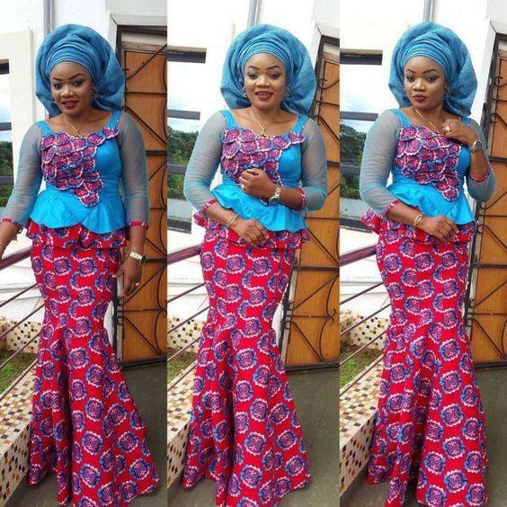 Be A Fashion Trendsetter In These Breathtaking Aso Ebi Styles - isishweshwe