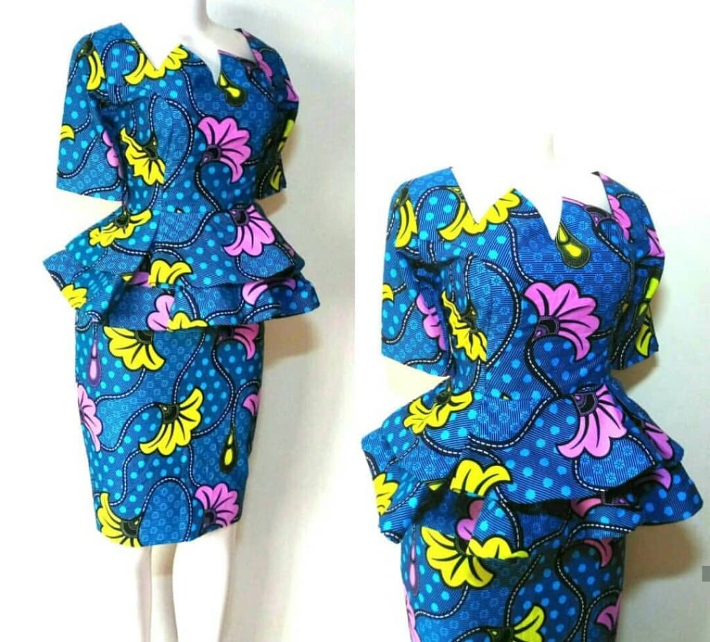 Ankara Skirt And Blouse Styles - 22 photo - isishweshwe