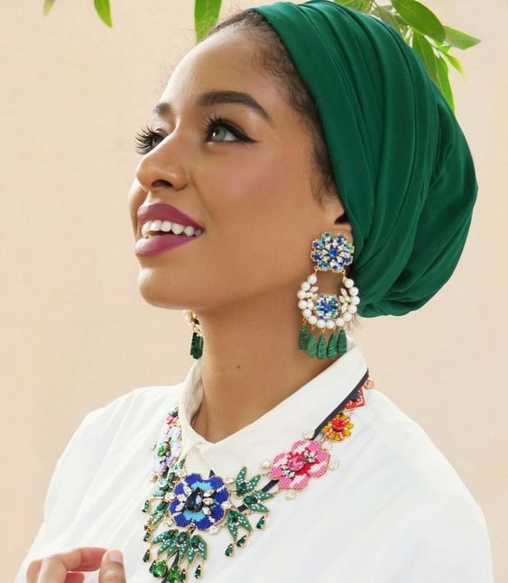 Trendy and Fashion Forward Turban Look Specifically for Women of Colour ...