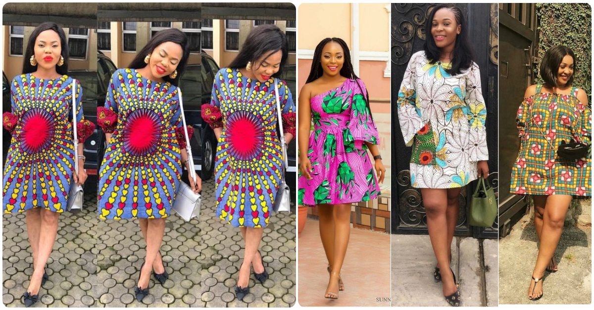 Ankara short hotsell free gowns