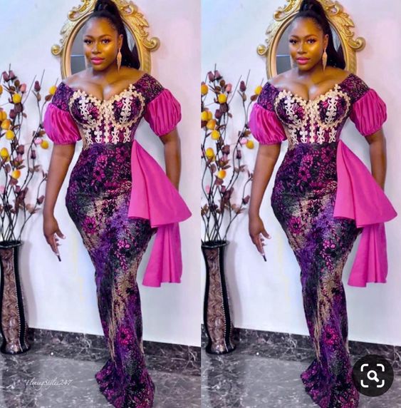 Aso ebi bella on sale ankara styles 2019