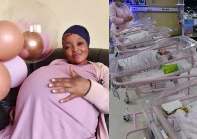 SA Woman Who Gave Birth To 10 Babies Finally Comes Out ...
