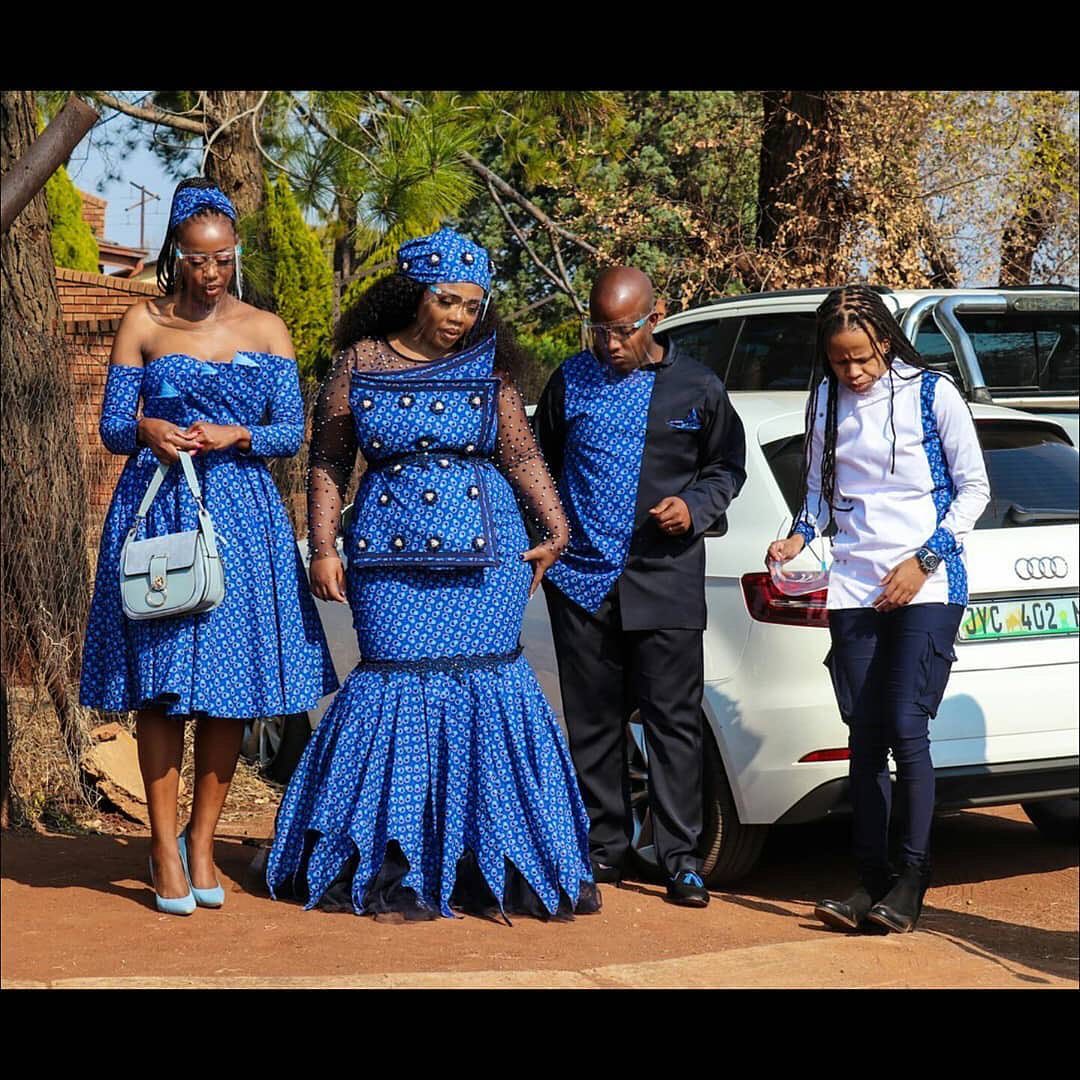 South Sotho Shweshwe Dresses 2023 Isishweshwe 4800