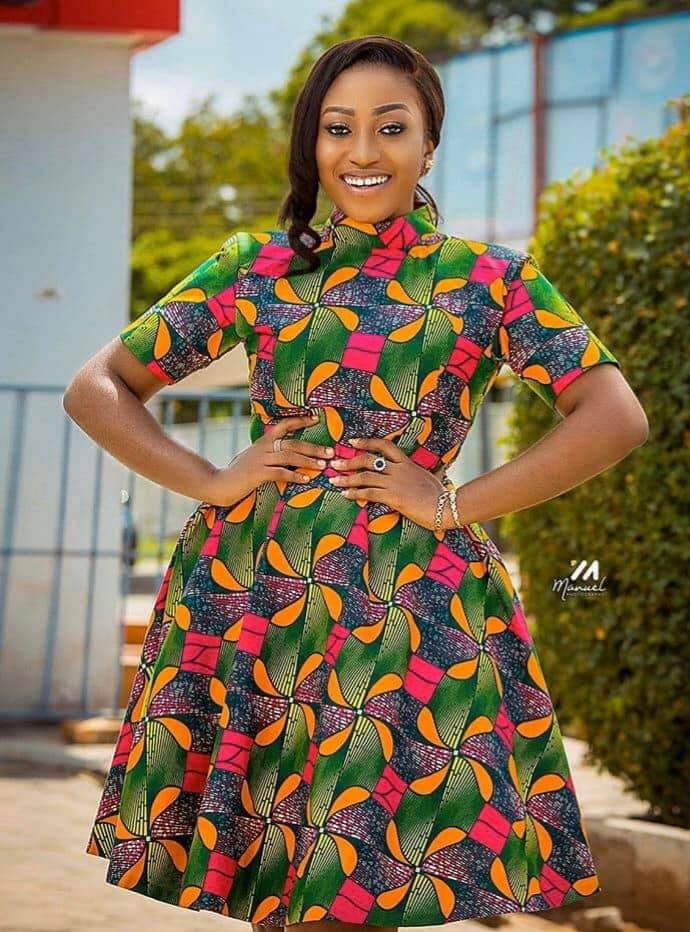 Nigerian female hot sale ankara styles