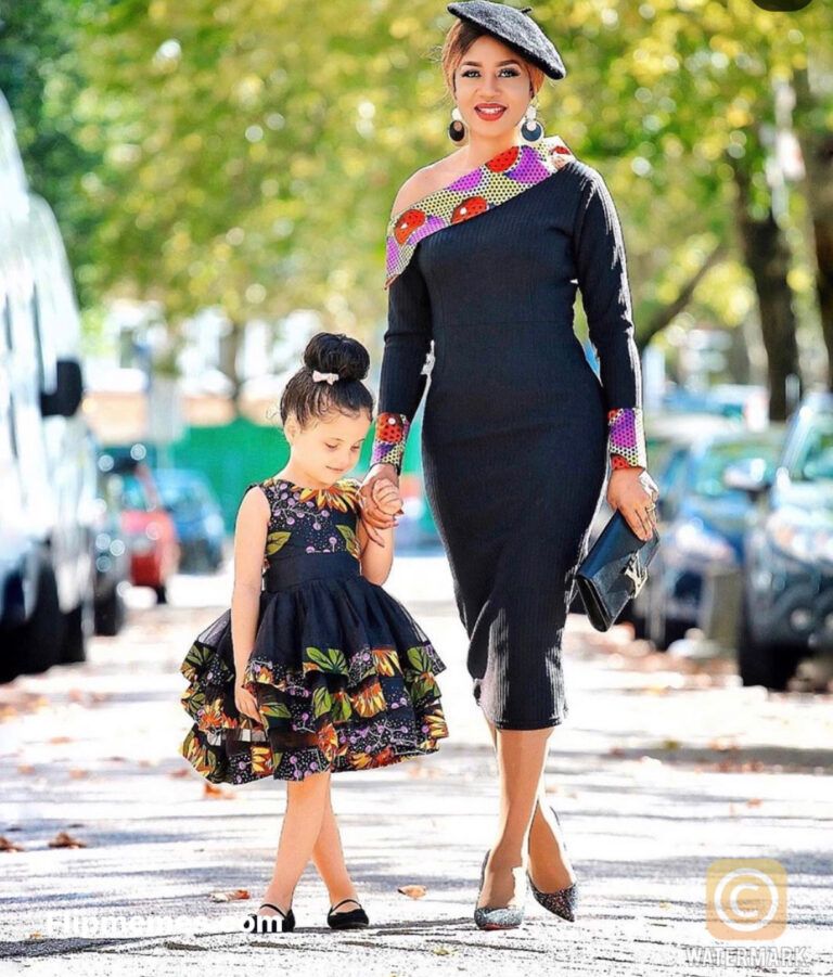 Ankara style for outlet mom and daughter