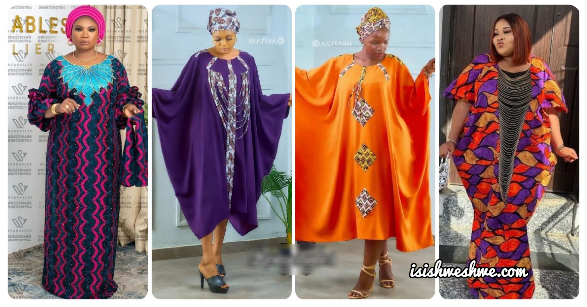 Ankara boubou outlet styles