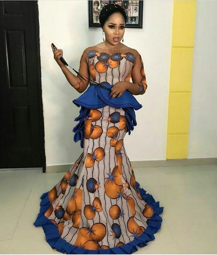 Asoebi Lace Dress Styles for Your Owambe - isishweshwe